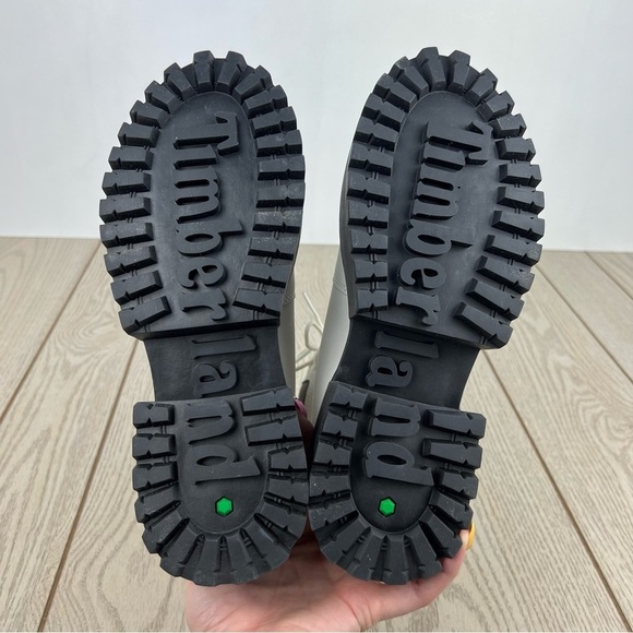 Timberland Women's Sky Waterproof Lace-Up Boots US7 Bright White Nubuck $165 - Picture 11 of 11